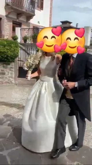 Vestido de Novia Blanco marfil