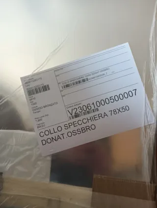 Specchio Rettangolare 78x50 cm Nuovo