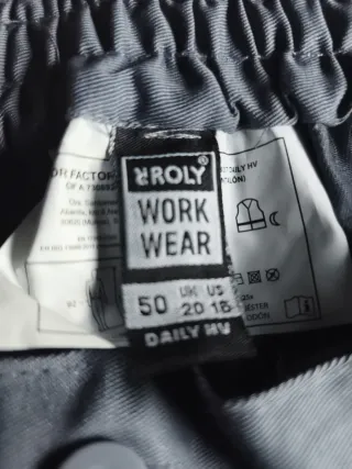 Pantalón de trabajo ROLY azul talla 50