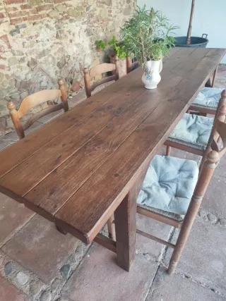 Mesa Madera Rústica