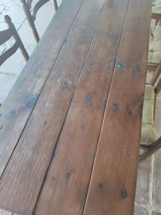 Mesa Madera Rústica