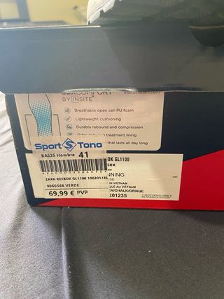 Zapatillas Reebok Verdes Talla 42