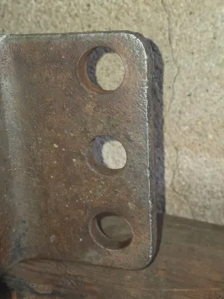 Enganche remolque tractor con soporte