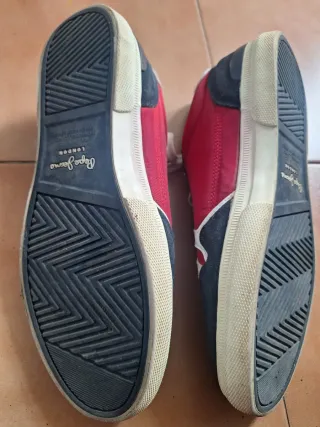 Zapatillas Pepe Jeans Azul y Rojo