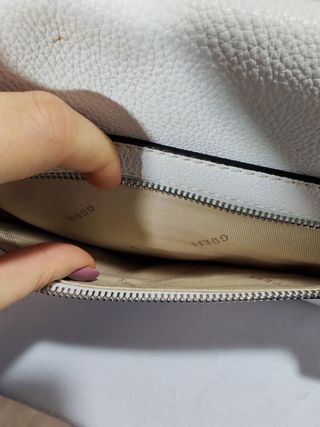 Borsa Guess bianca logo frontale tracolla