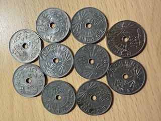 Envio gratis : X10 monedas 25 centimos 1937 MBC+