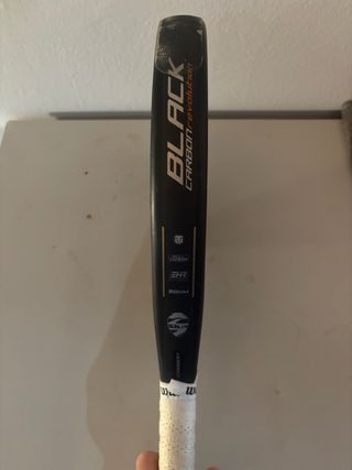 Pala Padel Black Carbon Revolution 18K