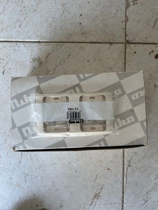 Marco Doble Interruptor Blanco