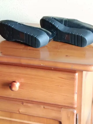 Mocasines charol negros talla 39 a estrenar