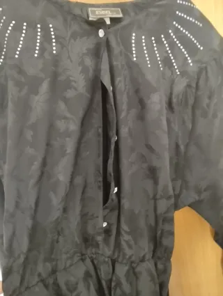Vestido negro Espel talla 46