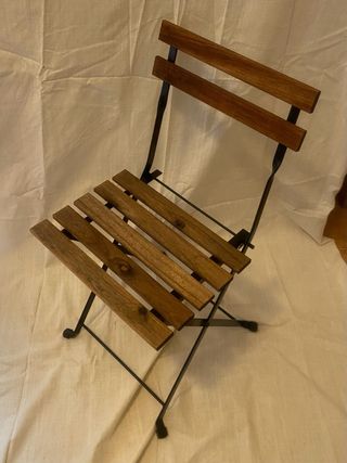 4 Sillas Plegables Ikea Tärnö + Mesa de regalo.