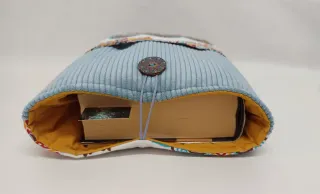 Funda de libro con bolsillo