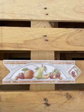 Cenefas cerámica decorativas 8x25 cm