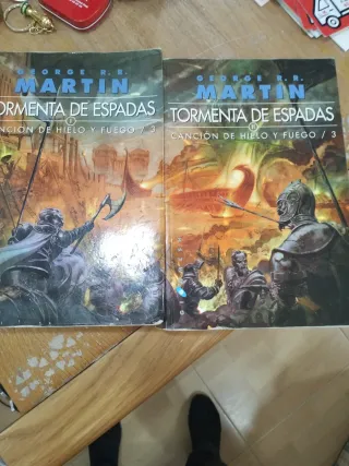 Libro tormenta de Espaldas 1 e 2