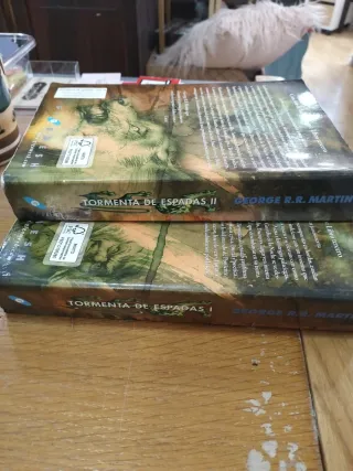 Libro tormenta de Espaldas 1 e 2