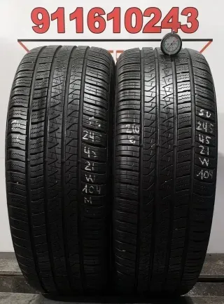4UD 245 45 21 W PIRELLI RUEDA AL 90% VIDA UTIL