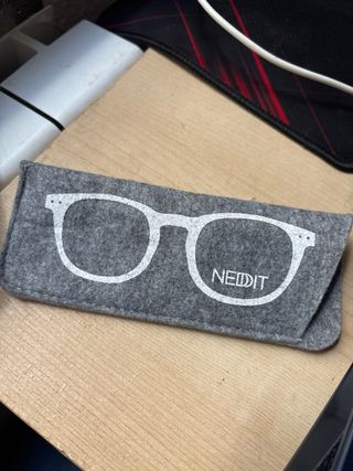 Gafas filtro luz azul sin graduar y su funda