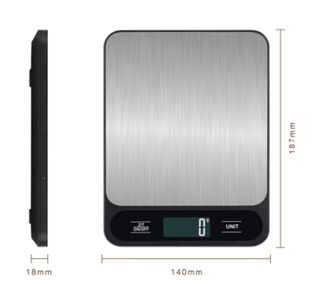 Báscula Cocina Digital Acero Inoxidable