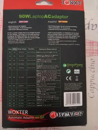 Fuente Alimentación Universal WOXTER 90W