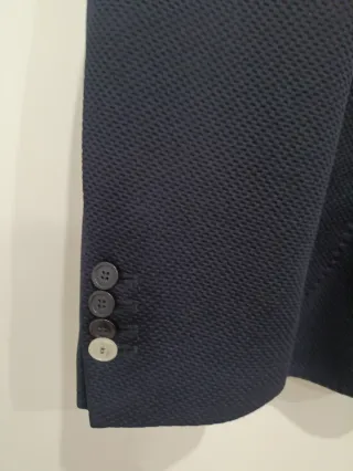 Giacca uomo blu tg 56