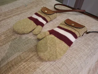 Bolso Longchamp Beige y Marrón