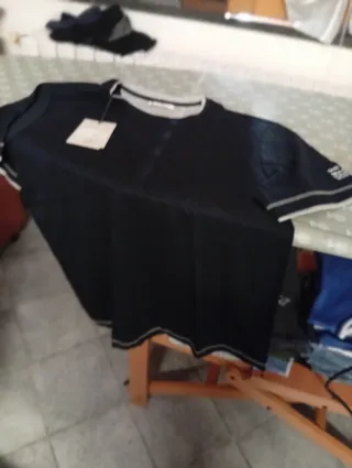Maglietta uomo GAUDÌ blu/grigia