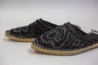 Ciabatte Espadrillas Donna Tuscania Nere