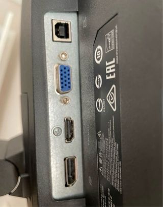 Monitor HP Plata y Negro