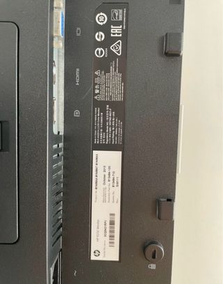 Monitor HP Plata y Negro