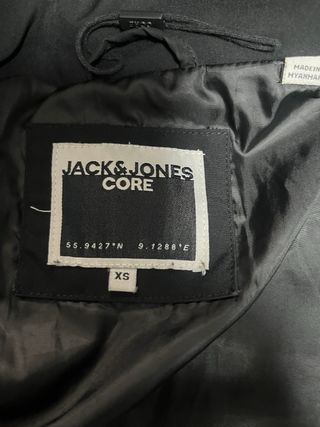 Chaqueta Invierno Jack & Jones Negra