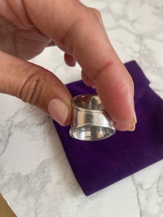 Anillo Aristocrazy Tachuelas Plata