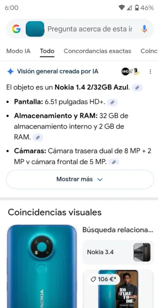 Celular Nokia Negro/Naranja Buen Estado