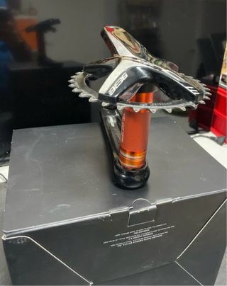 Bielas FSA Gossamer y eje pedalier