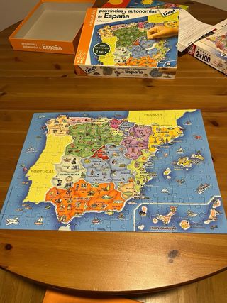 Puzzle Educatiu España i Catalunya