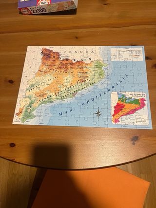 Puzzle Educatiu España i Catalunya