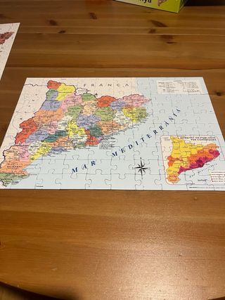 Puzzle Educatiu España i Catalunya