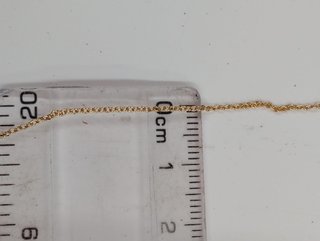 Cadena Oro 18K con Colgante Círculo de diamantes