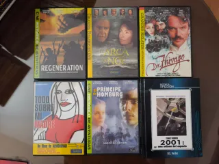 Lote 5 Películas DVD Drama/Hist/Sci-Fi