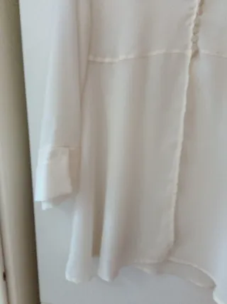 Camicetta elegante bianco crema