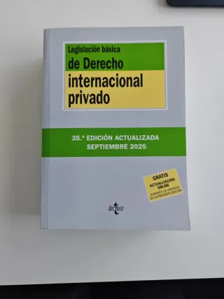 Legislación Básica de Derecho Internacional Privad