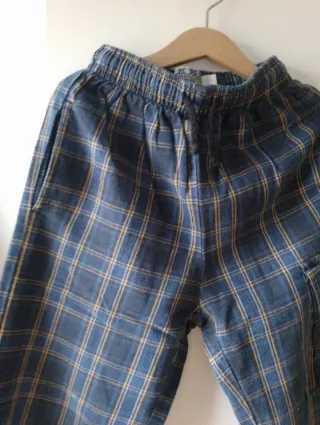 Pantalón niño cuadros T/8-9