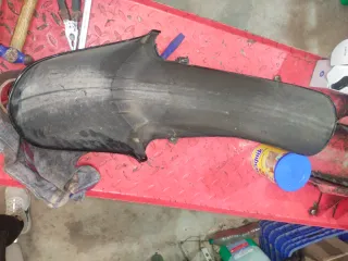 Guardabarros Delantero Honda Forza 250 Negro