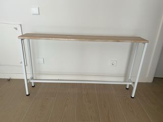 Mesa de entrada madera