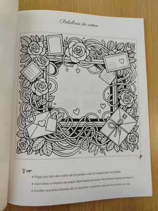 Love Storybook (colorear y collage)