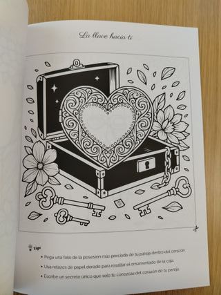 Love Storybook (colorear y collage)