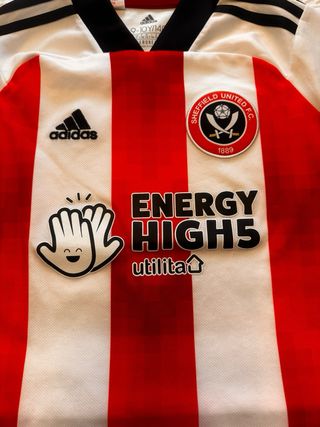 Camiseta futbol Adidas Sheffield United niños 9/10