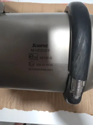 Escape Akrapovic Yamaha R1 2015/26