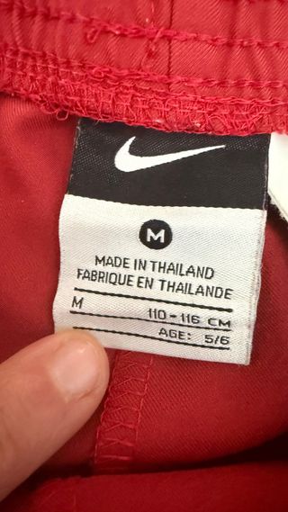 Conjunto FC Barcelona Nike Talla 5-6años