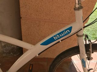Bicicleta Btwin Original Blanca