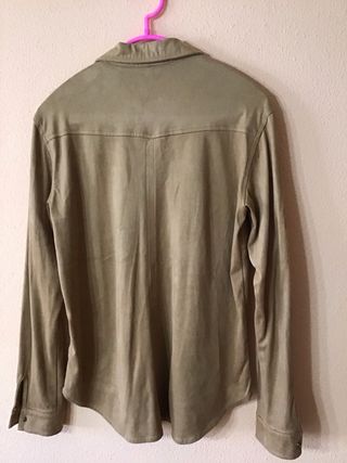 Camisa ante marrón